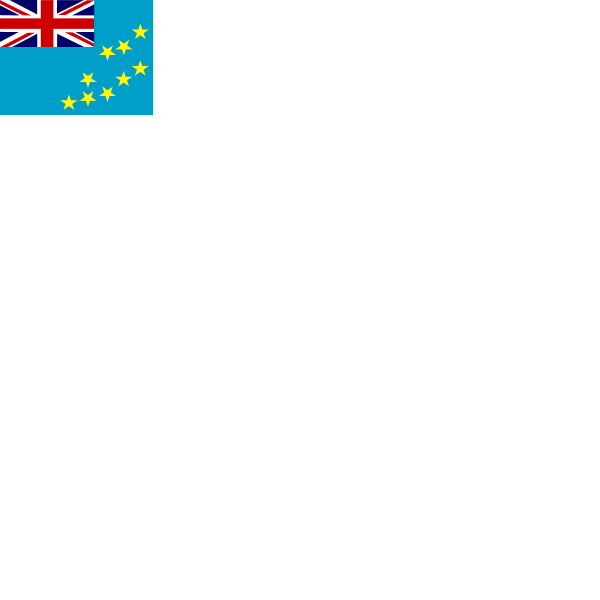 Flag of Tuvalu ,Logo , icon , SVG Flag of Tuvalu