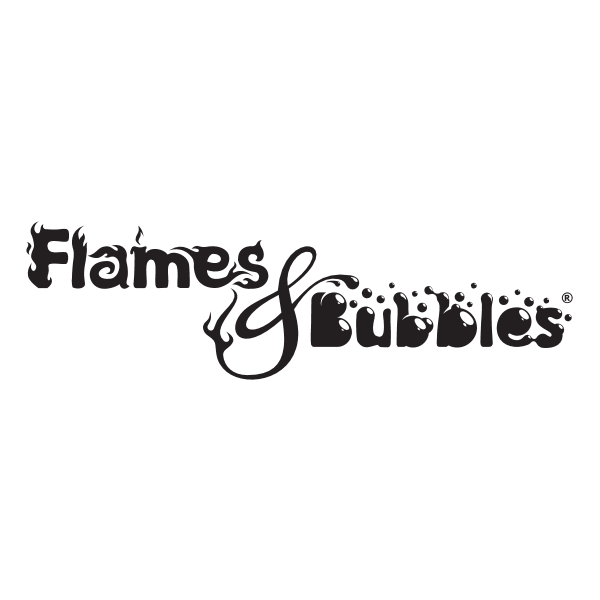 Flames & Bubbles Logo ,Logo , icon , SVG Flames & Bubbles Logo