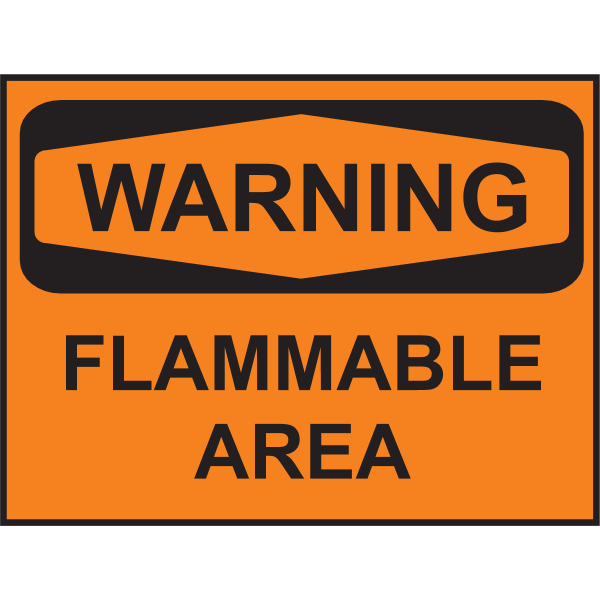 FLAMMABLE AREA Logo