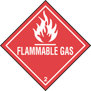 FLAMMABLE GAS Logo