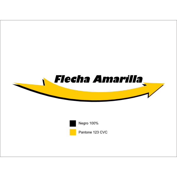 Flecha Amarilla Logo ,Logo , icon , SVG Flecha Amarilla Logo