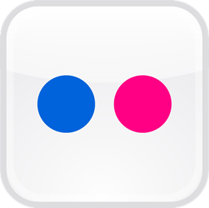 Flickr button Logo