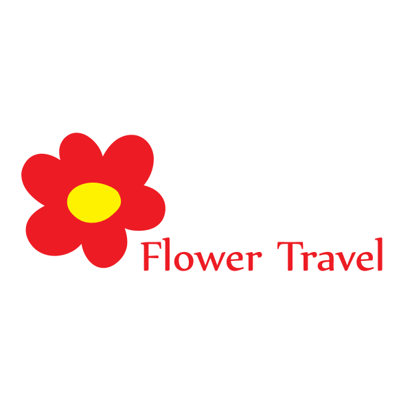 Flower Travel Logo ,Logo , icon , SVG Flower Travel Logo