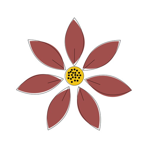 Flower ,Logo , icon , SVG Flower