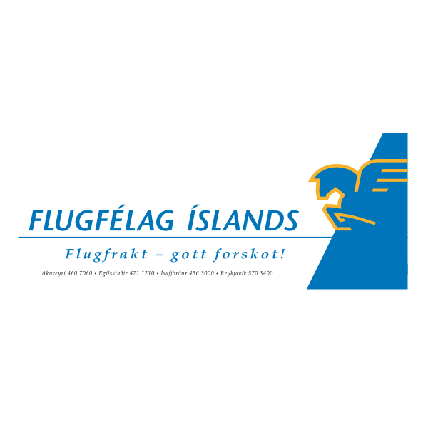 Flugfelag Islands Logo ,Logo , icon , SVG Flugfelag Islands Logo