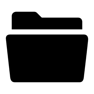 folder open ,Logo , icon , SVG folder open