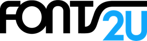 Fonts2u Logo ,Logo , icon , SVG Fonts2u Logo