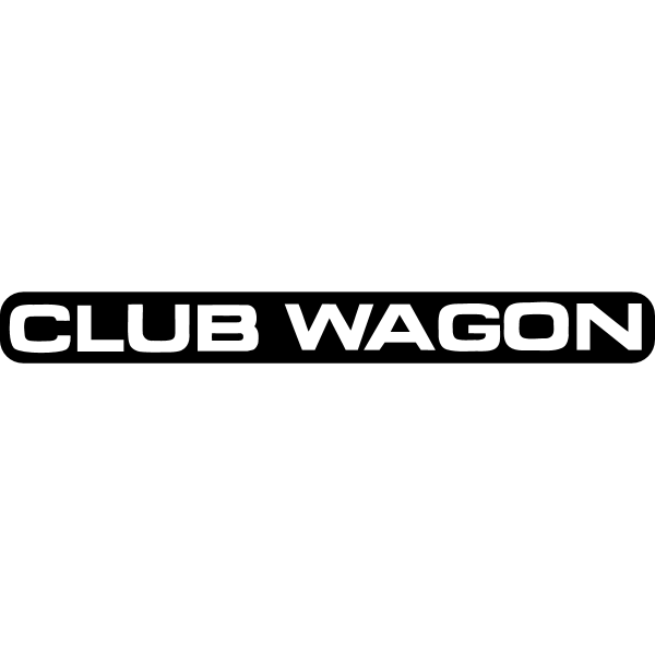 Ford Club Wagon ,Logo , icon , SVG Ford Club Wagon