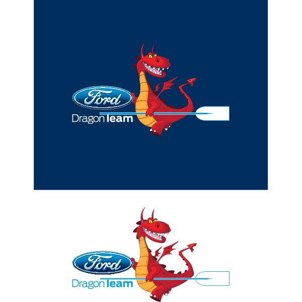 Ford Dragon Team Logo ,Logo , icon , SVG Ford Dragon Team Logo