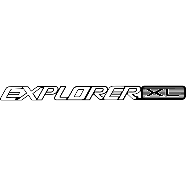 Ford Explorer XL ,Logo , icon , SVG Ford Explorer XL