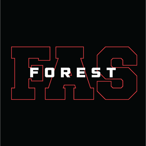Forest Avenue School Spirit Wear Performance Tee Logo