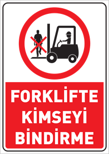 Forklifte Kimseyi Bindirme Logo ,Logo , icon , SVG Forklifte Kimseyi Bindirme Logo