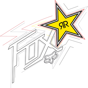 fox RACING ROCKSTAR Logo ,Logo , icon , SVG fox RACING ROCKSTAR Logo