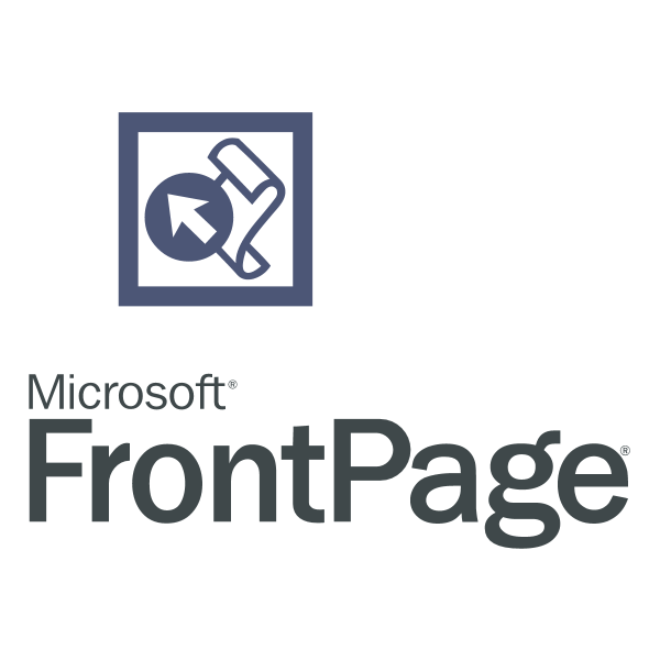 FrontPage Logo ,Logo , icon , SVG FrontPage Logo