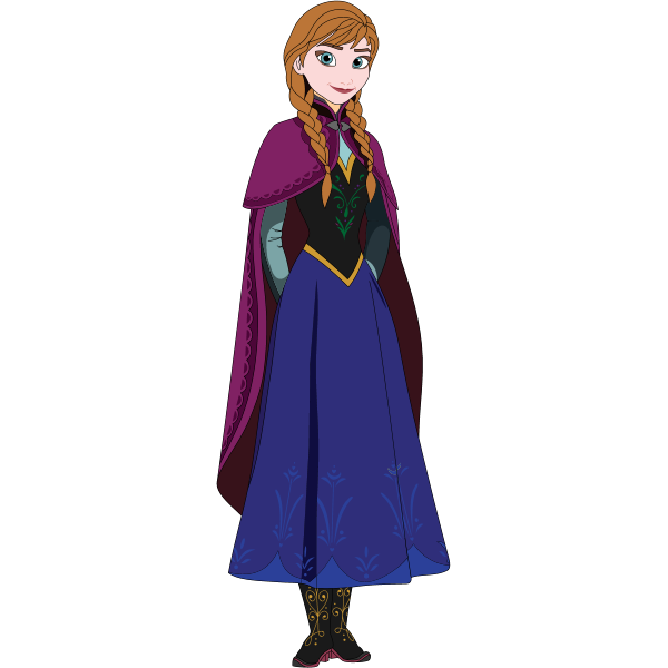Frozen Prinses Anna Logo ,Logo , icon , SVG Frozen Prinses Anna Logo