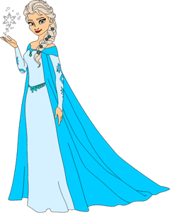 Frozen Queen Elsa Logo ,Logo , icon , SVG Frozen Queen Elsa Logo