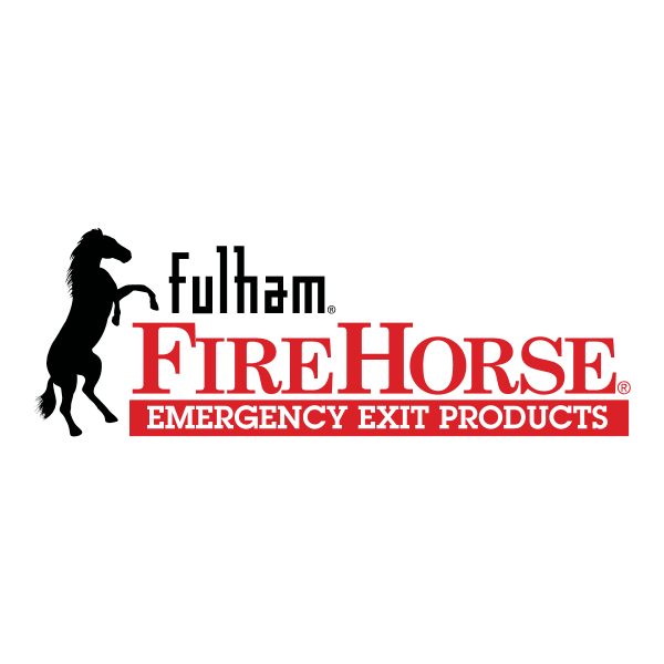Fulham® FireHorse® Emergency Exit Products Logo ,Logo , icon , SVG Fulham® FireHorse® Emergency Exit Products Logo