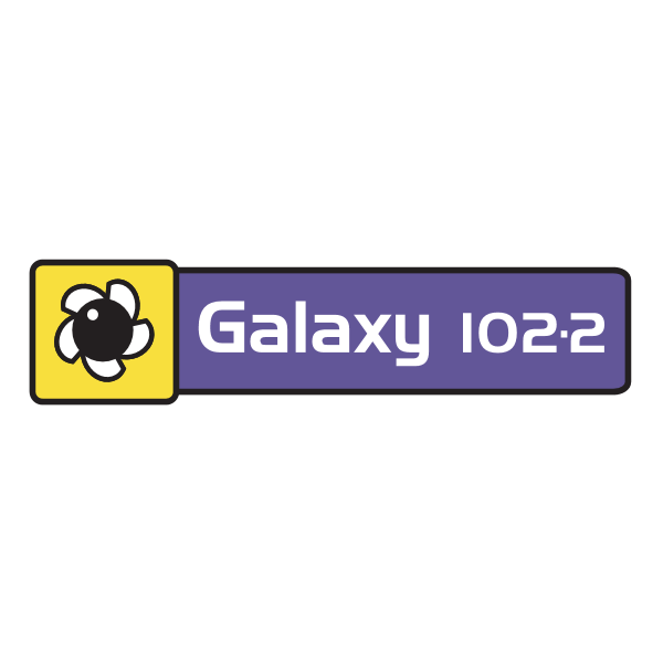 Galaxy 102.2 Logo