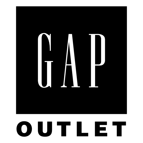 Gap Outlet ,Logo , icon , SVG Gap Outlet