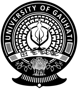 Gauhati university Logo