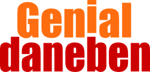 Genial Daneben Logo ,Logo , icon , SVG Genial Daneben Logo