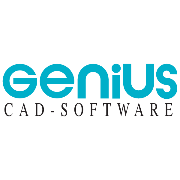Genius CAD-Software Logo ,Logo , icon , SVG Genius CAD-Software Logo