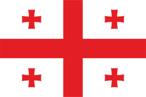 Georgia flag Logo ,Logo , icon , SVG Georgia flag Logo
