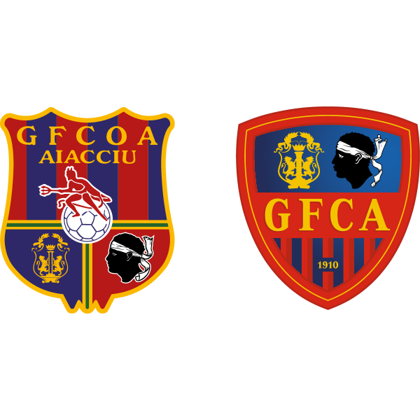 GFCA Gazelec Ajaccio Corse France Logo ,Logo , icon , SVG GFCA Gazelec Ajaccio Corse France Logo
