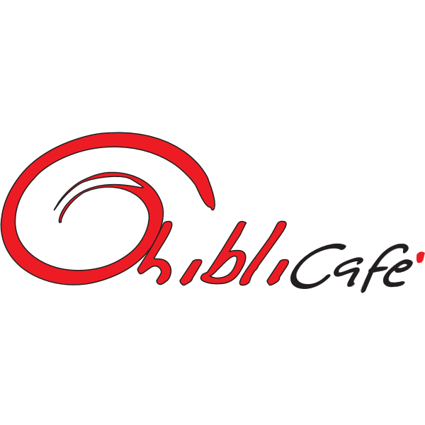 GHIBLI café (script) Logo ,Logo , icon , SVG GHIBLI café (script) Logo