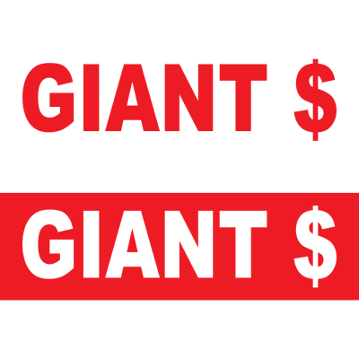 Giant $ Logo ,Logo , icon , SVG Giant $ Logo