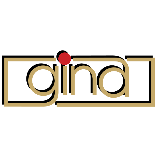 Gina ,Logo , icon , SVG Gina