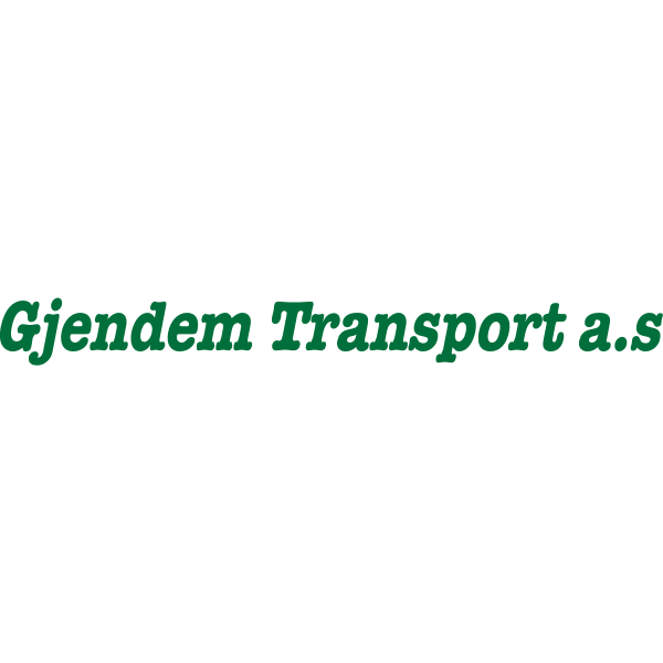 Gjendem Transport AS Logo ,Logo , icon , SVG Gjendem Transport AS Logo