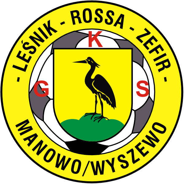 GKS Leśnik Rossa Zefir Manowo Logo ,Logo , icon , SVG GKS Leśnik Rossa Zefir Manowo Logo