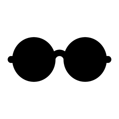 glasses ,Logo , icon , SVG glasses