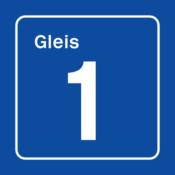 Gleis 1 Logo ,Logo , icon , SVG Gleis 1 Logo