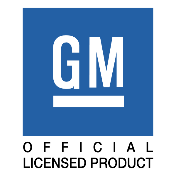 GM Official Licensed Product ,Logo , icon , SVG GM Official Licensed Product