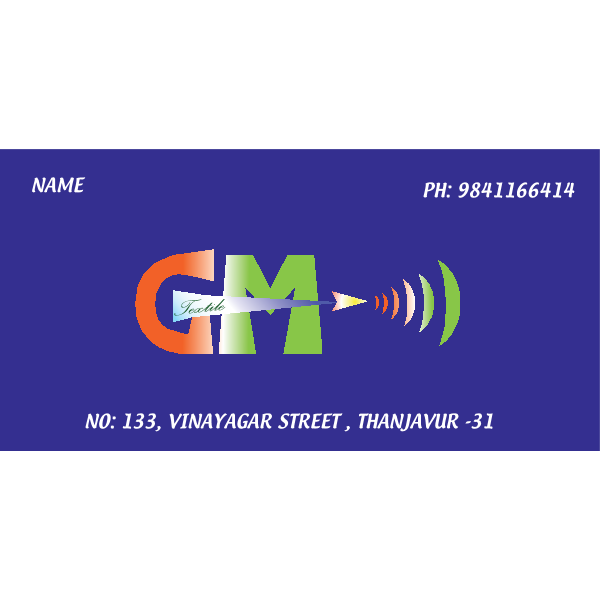 GM Textile Logo ,Logo , icon , SVG GM Textile Logo