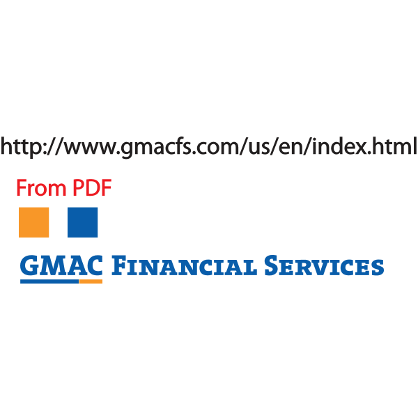 GMAC financial services Logo