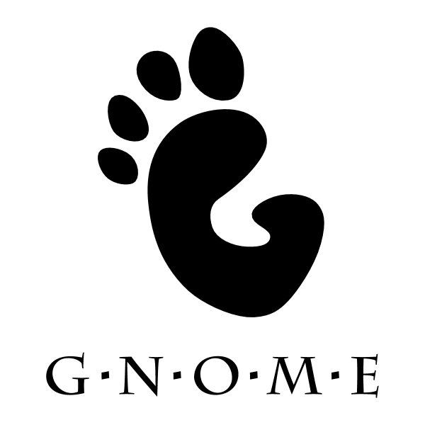 Gnome GNU Linux ,Logo , icon , SVG Gnome GNU Linux