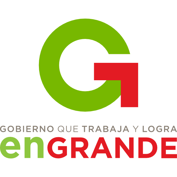 Gobierno que Trabaja y Logra  En Grande Logo
