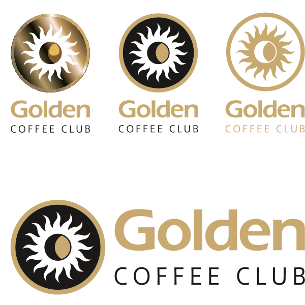 Golden Coffee Club Logo ,Logo , icon , SVG Golden Coffee Club Logo