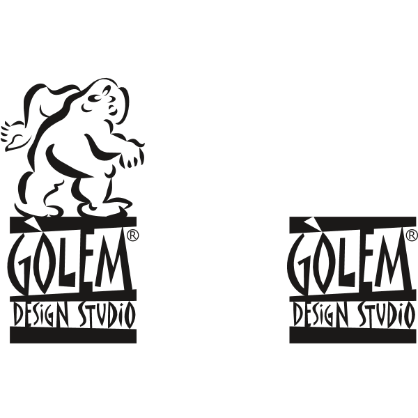 Golem Design Studio Logo ,Logo , icon , SVG Golem Design Studio Logo