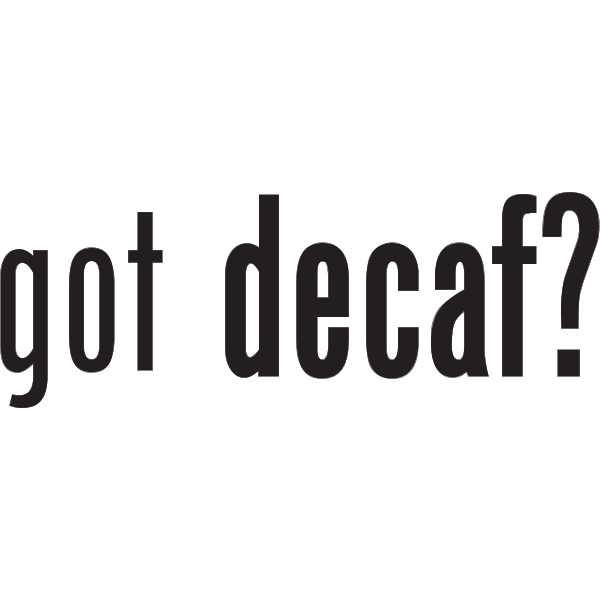got decaf? Logo