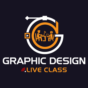 Graphic Design Live Class Logo ,Logo , icon , SVG Graphic Design Live Class Logo