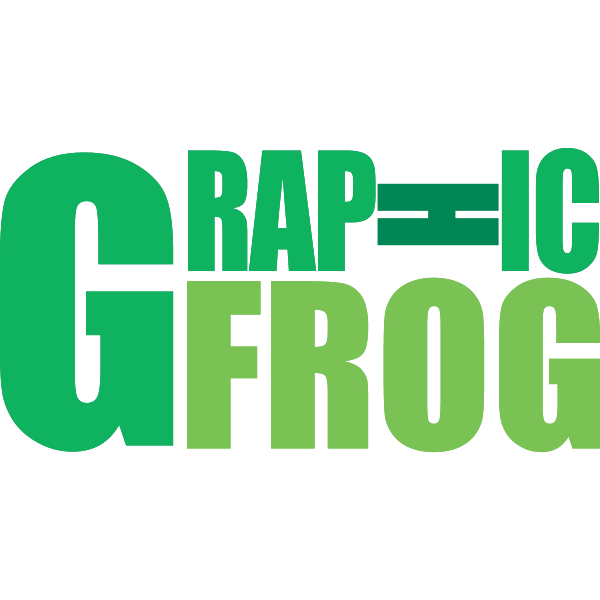 Graphic Frog Logo ,Logo , icon , SVG Graphic Frog Logo