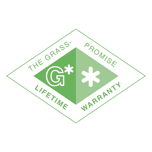 Grass Promise Lifetime Warranty