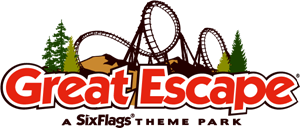 Great Escape, A Six Flags THEME PARK Logo