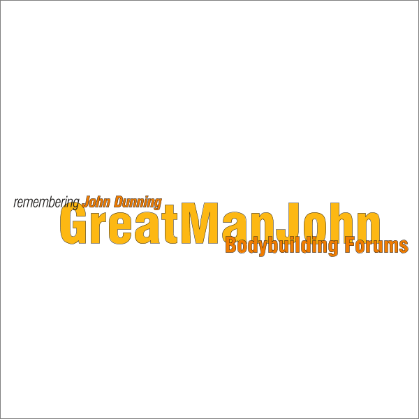 Great Man John Logo