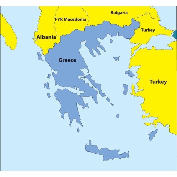 GREECE MAP Logo ,Logo , icon , SVG GREECE MAP Logo