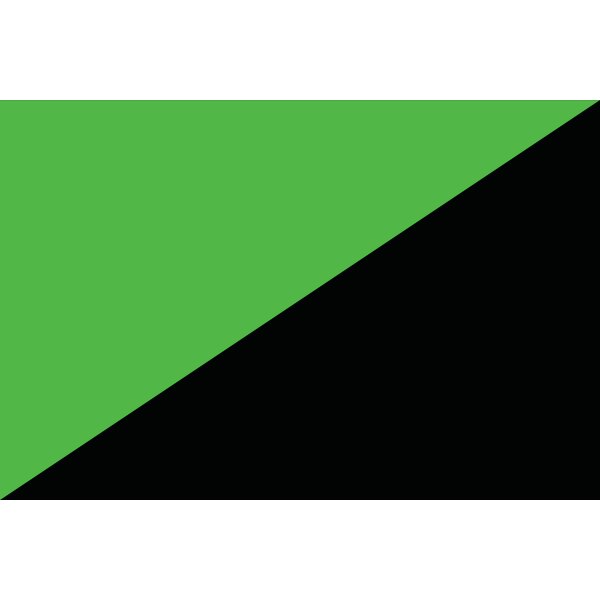 GREEN ANARCHISM FLAG Logo ,Logo , icon , SVG GREEN ANARCHISM FLAG Logo